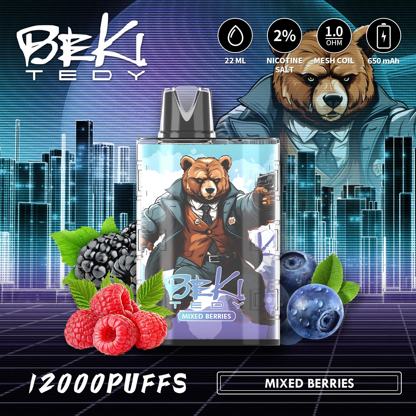 Beki Tedy 12000 Puffs (Box of 10)