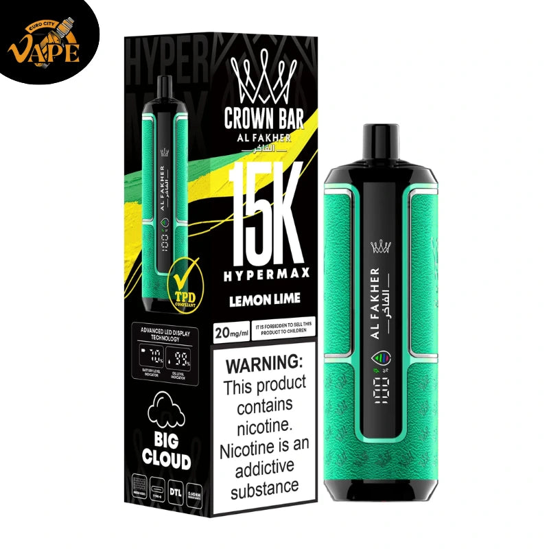 Al Fakher Crown Bar 15000 Hypermax Disposable Vape