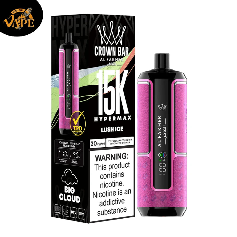 Al Fakher Crown Bar 15000 Hypermax Disposable Vape