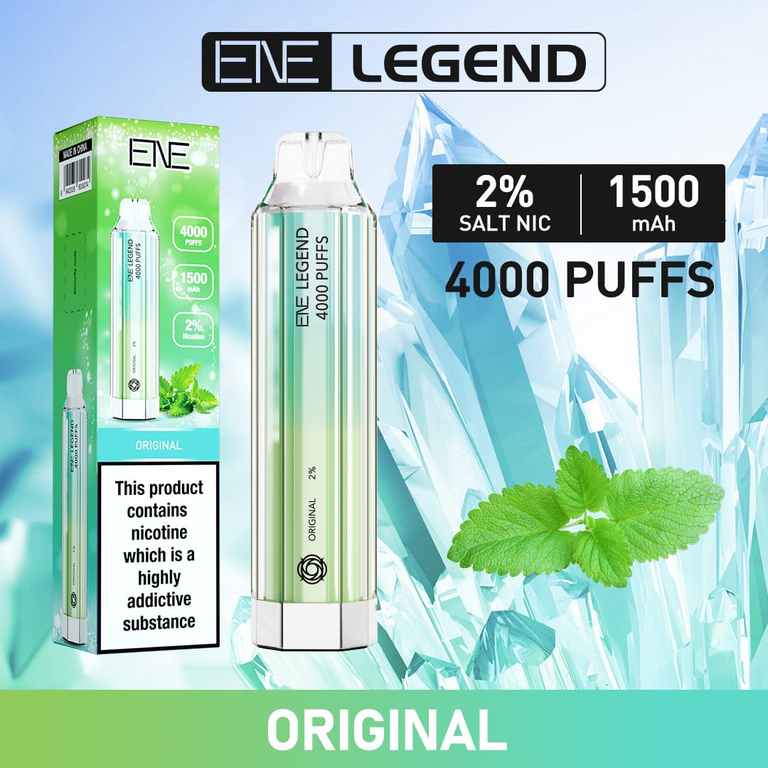 Elux ENE Legend 4000 Puffs Wegwerp Vape (Doos van 10)
