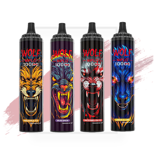 JNR Wolf Niplo 10000 Puffs Wegwerp Vape (Doos van 10)
