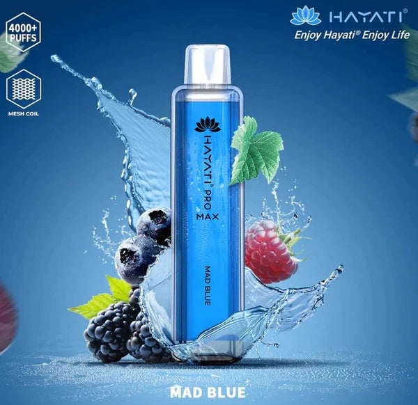 Hayati Pro Max 4000 Puffs Wegwerp Vape (Doos van 10)