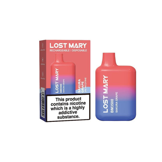 Lost Mary 3500 Puffs Wegwerp Vape (Doos van 10)