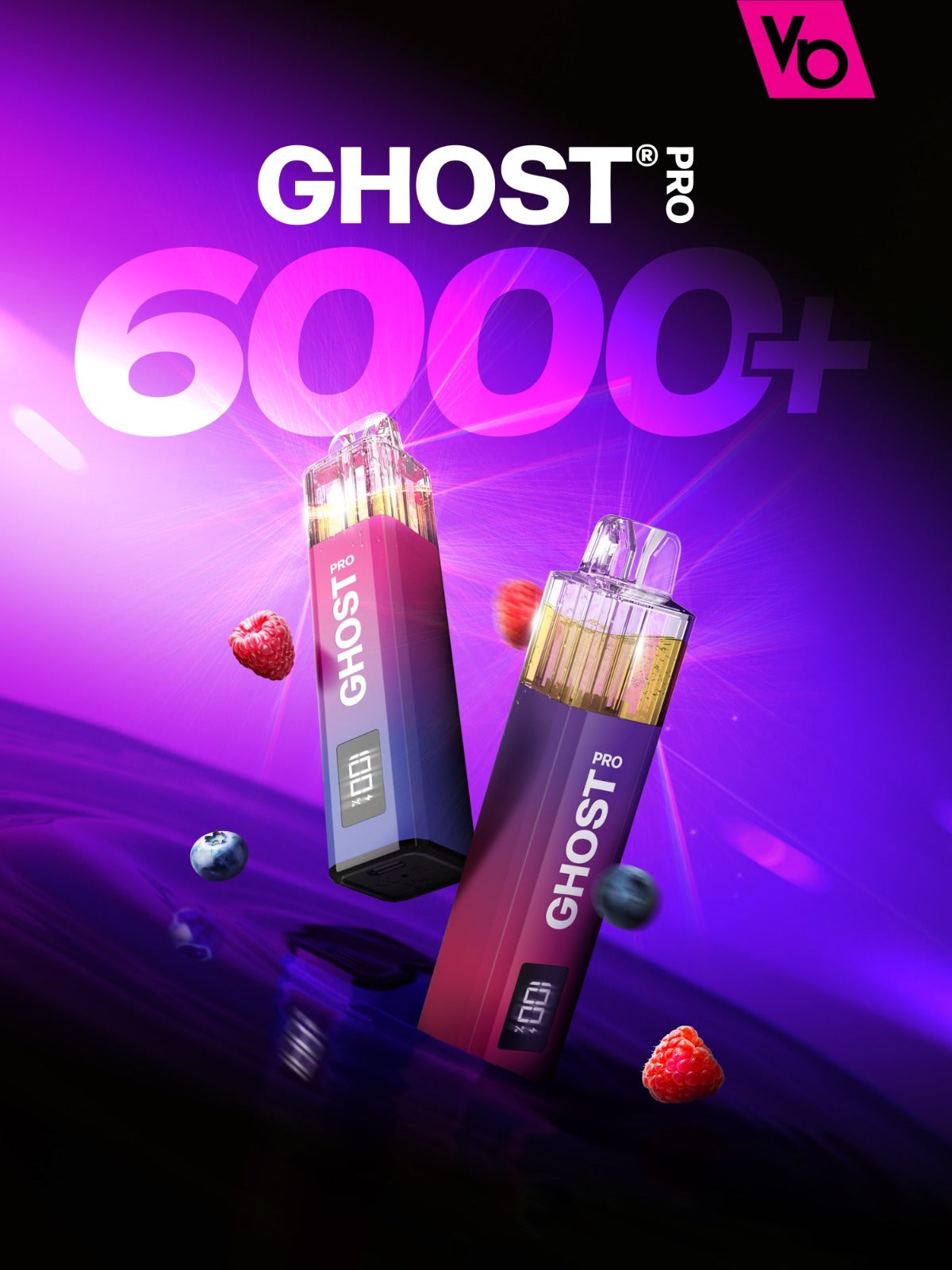 Ghost Pro 6000+ Puffs Disposable Vape (Box of 10)