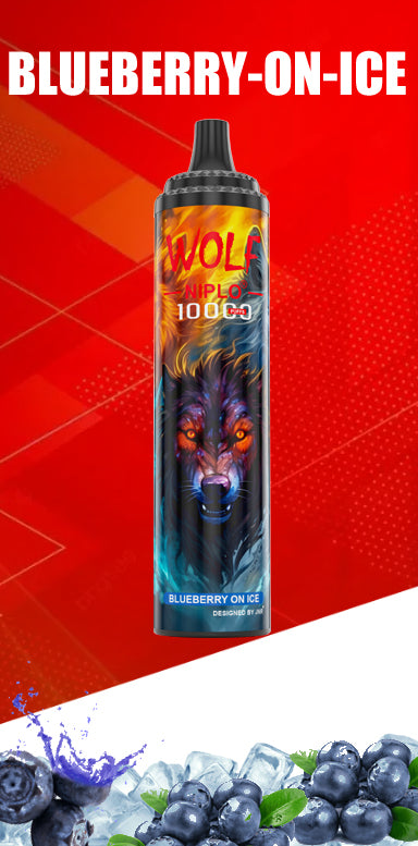 JNR Wolf Niplo 10000 Puffs Wegwerp Vape (Doos van 10)
